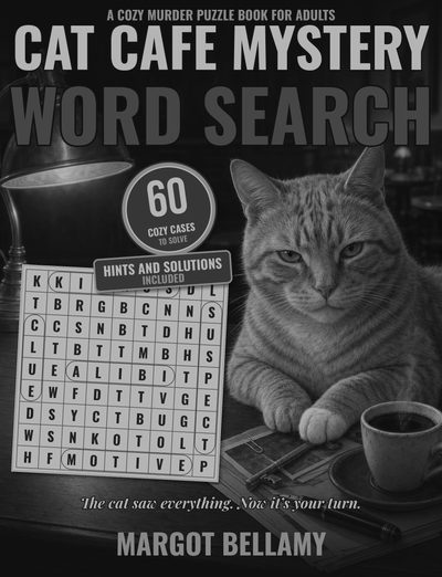 Cat Cafe Mystery Word Search